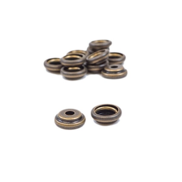 LTSP.Antique Brass.Socket.10pk.01.jpg Line 20 Snap Parts Image